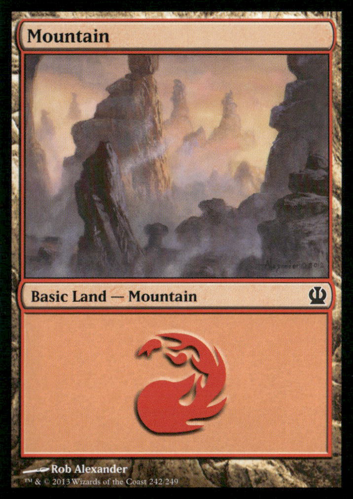 Theros #242 Mountain (242)