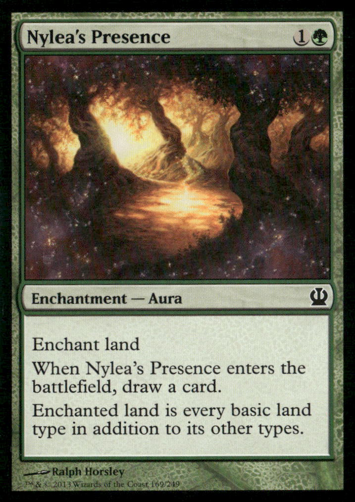 Theros #169 Nylea's Presence