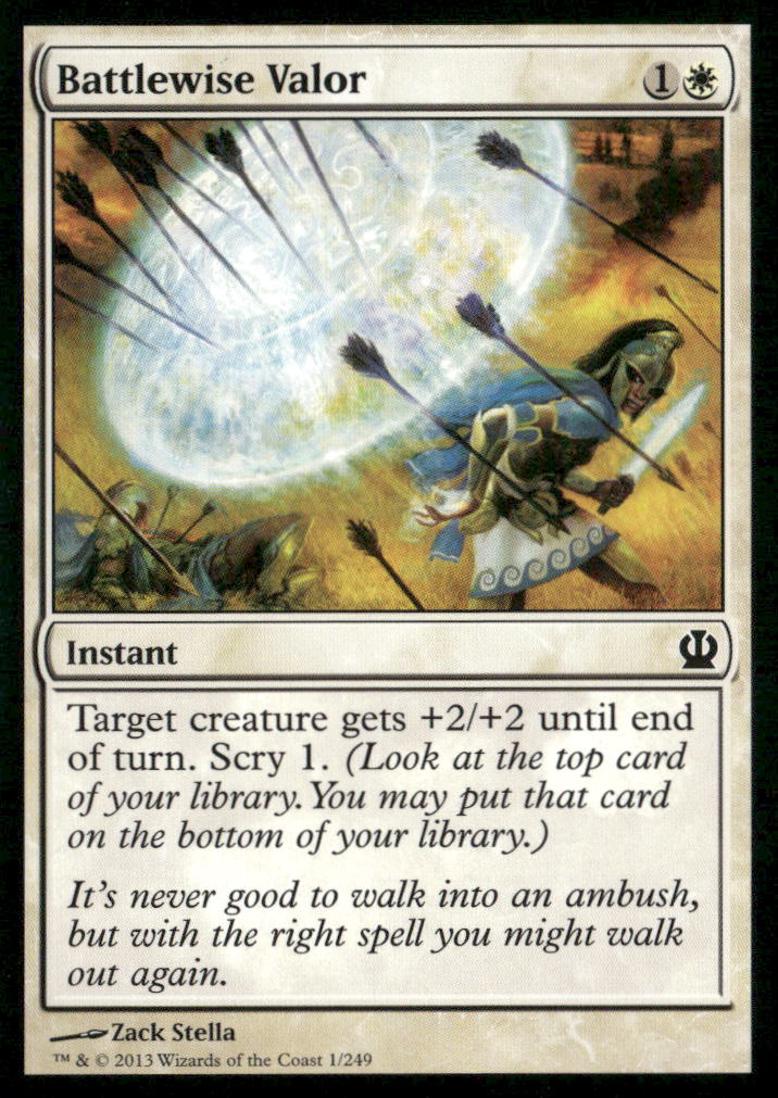 Theros #1 Battlewise Valor