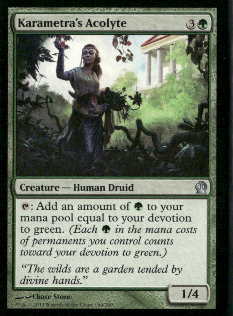 Theros #160 Karametra's Acolyte