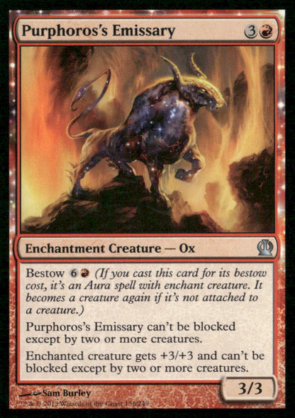 Theros #136 Purphoros's Emissary