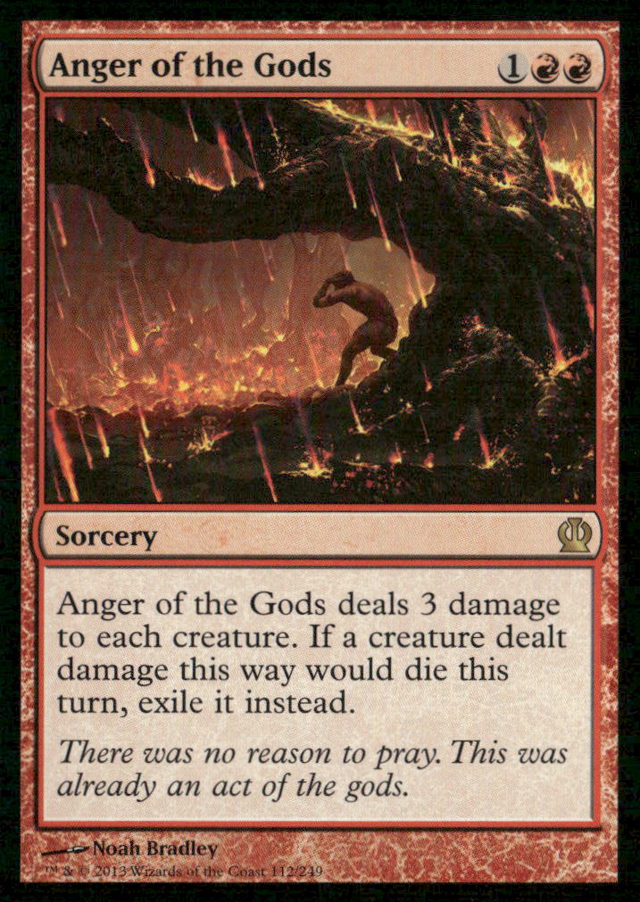 Theros #112 Anger of the Gods