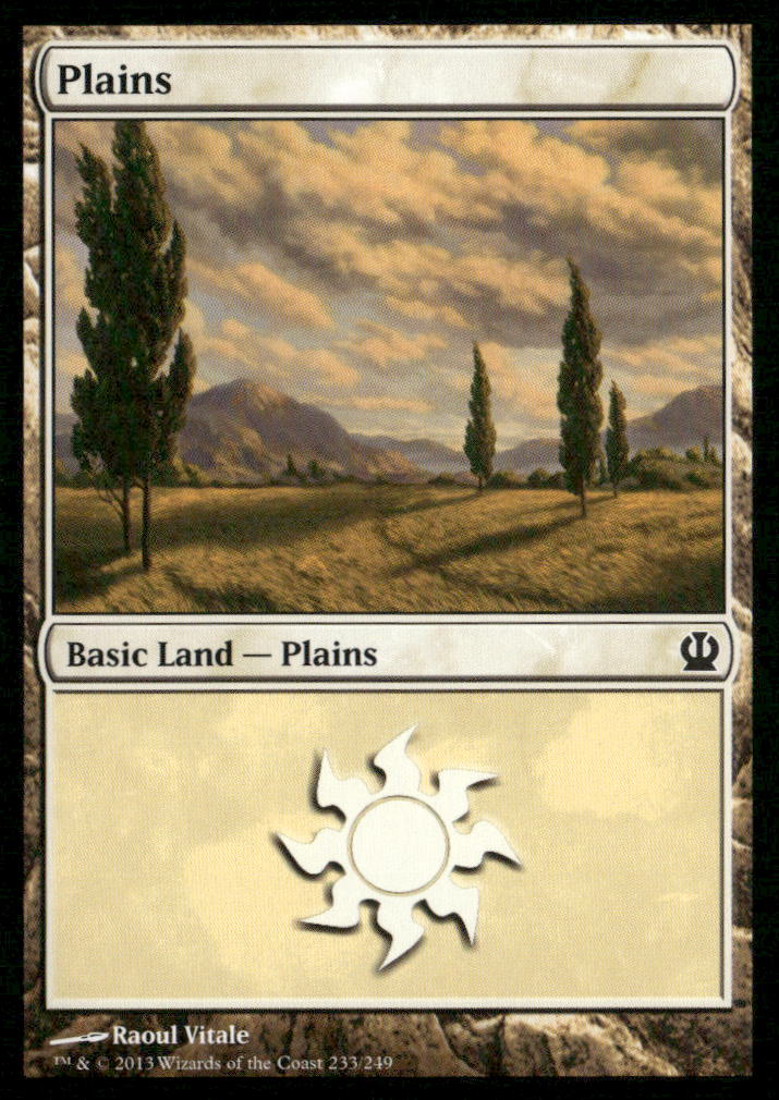 Theros #233 Plains (233)