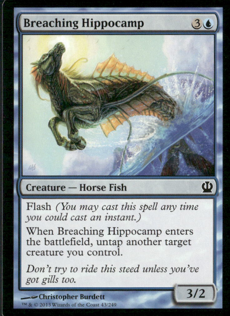 Theros #43 Breaching Hippocamp