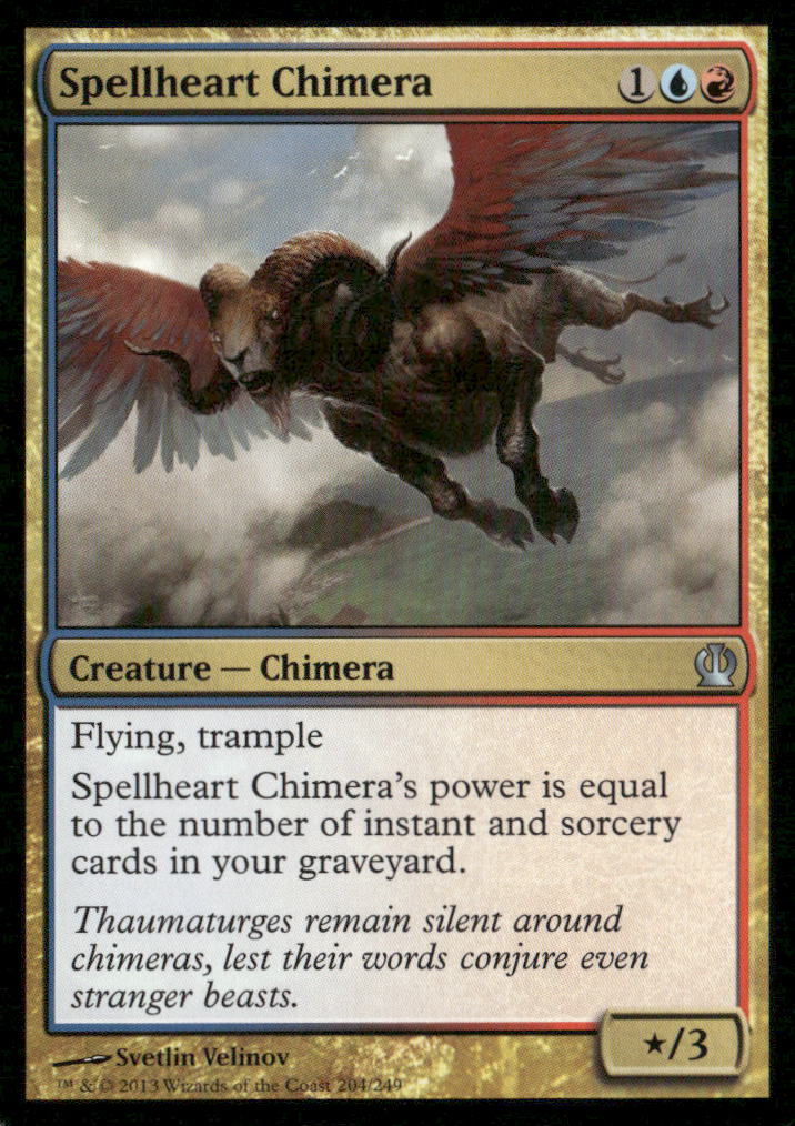 Theros #204 Spellheart Chimera