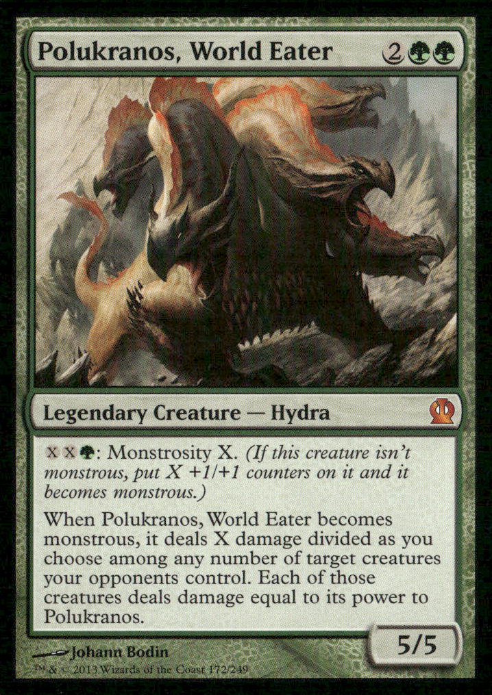 Theros #172 Polukranos, World Eater