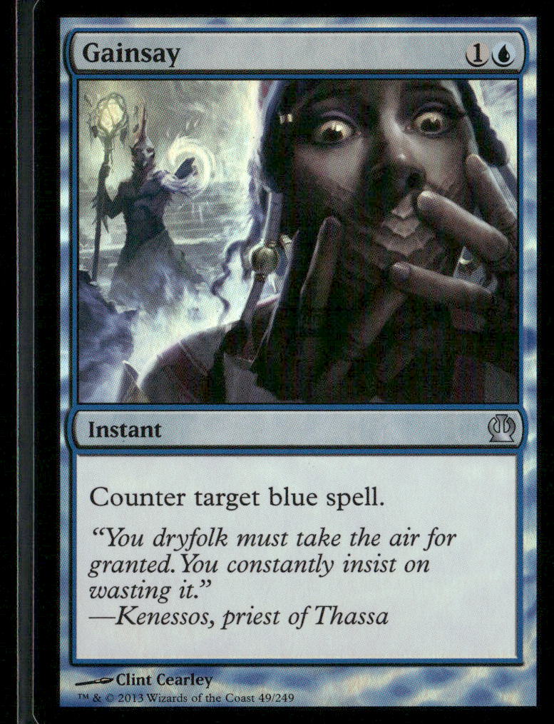 Theros #49 Gainsay foil