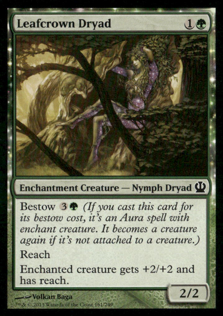 Theros #161 Leafcrown Dryad