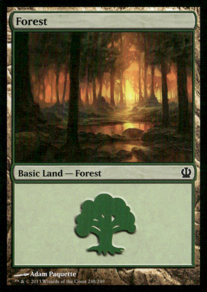Theros #248 Forest (248)