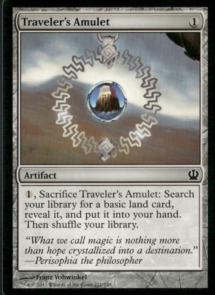 Theros #221 Traveler's Amulet