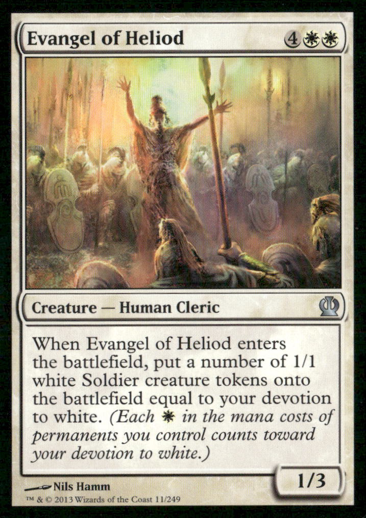 Theros #11 Evangel of Heliod