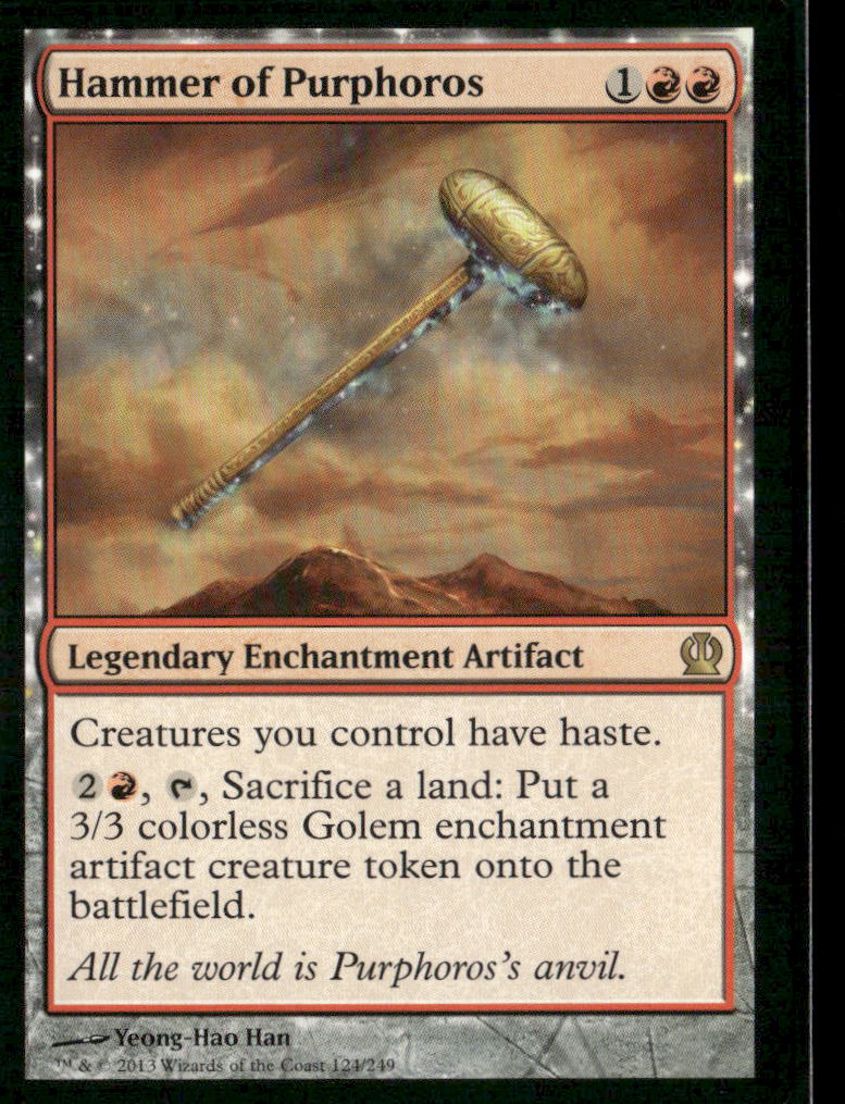 Theros #124 Hammer of Purphoros