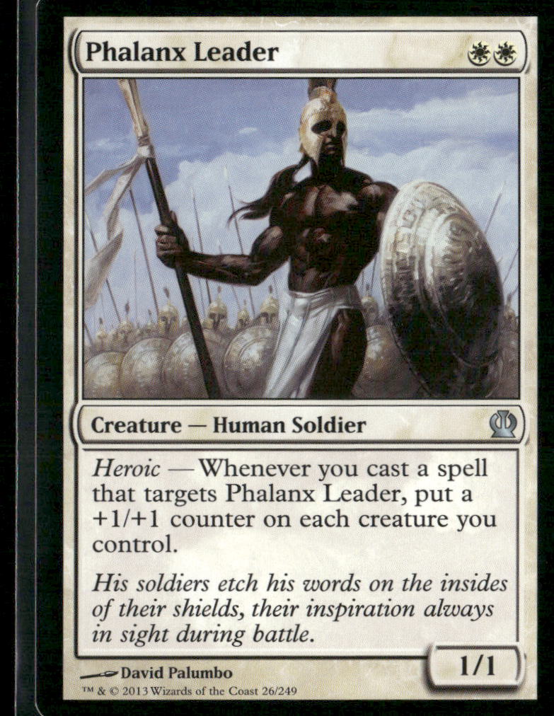 Theros #26 Phalanx Leader