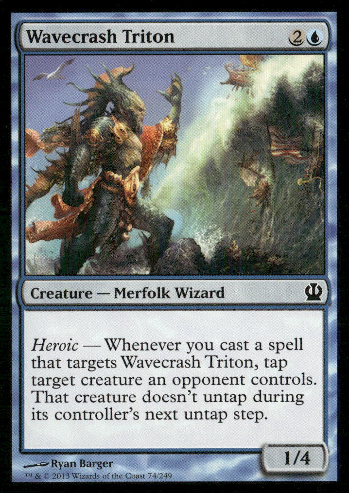 Theros #74 Wavecrash Triton
