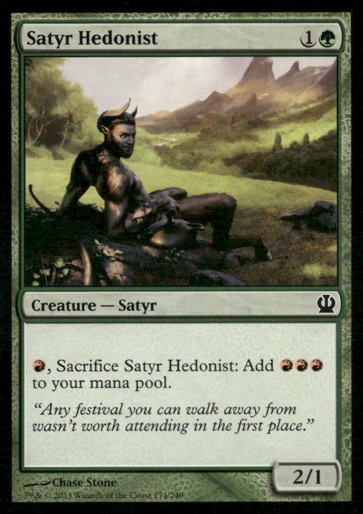 Theros #174 Satyr Hedonist