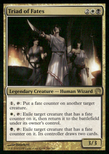 Theros #206 Triad of Fates