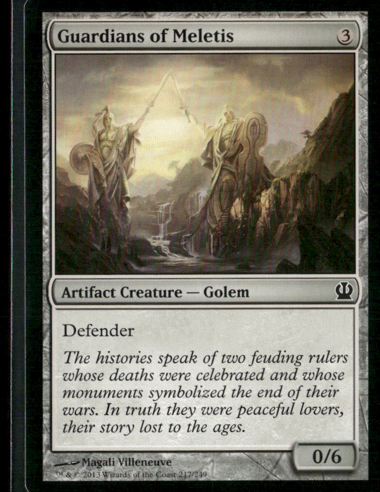 Theros #217 Guardians of Meletis