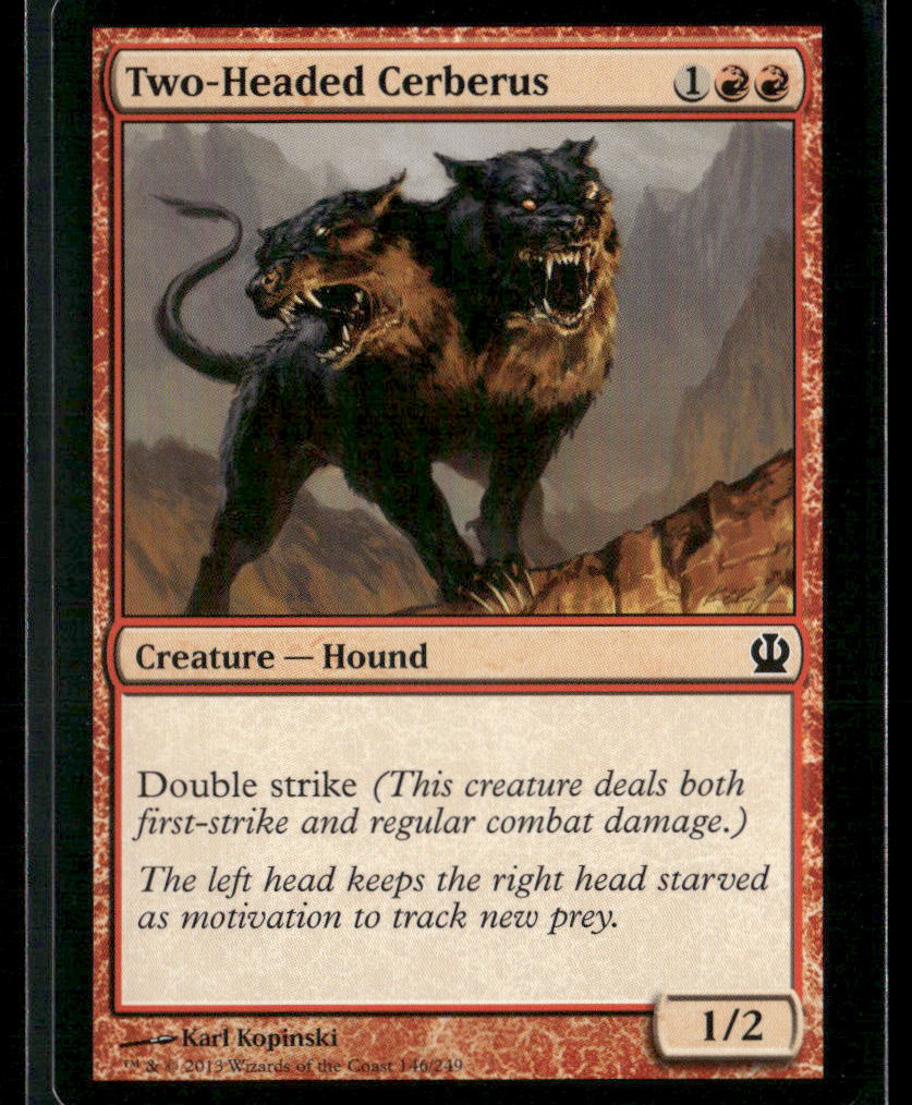 Theros #146 Two-Headed Cerberus