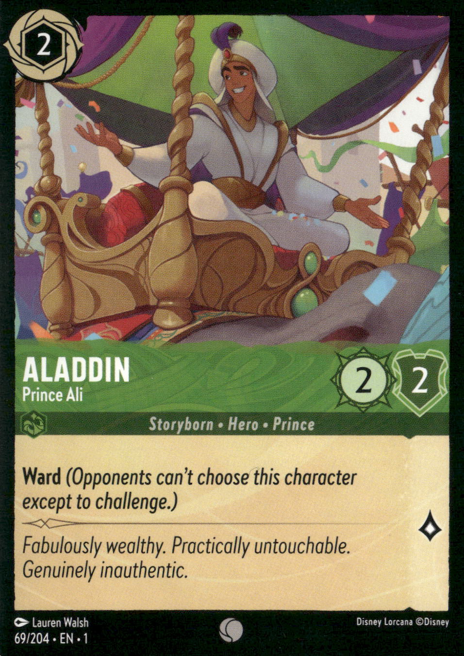 The First Chapter #69/204 Aladdin