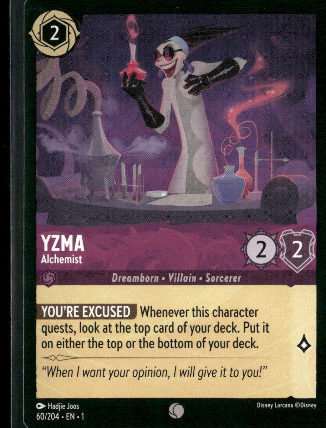 The First Chapter #60/204 Yzma