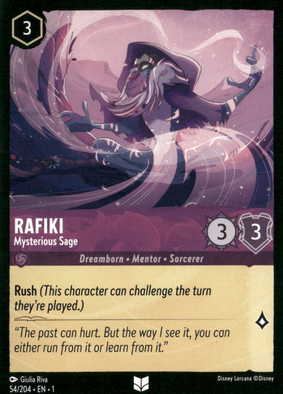 The First Chapter #54/204 Rafiki