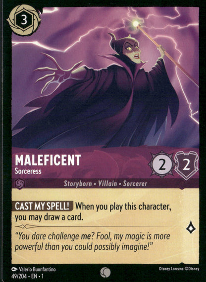 The First Chapter #49/204 Maleficent