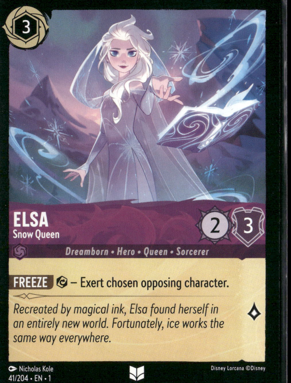 The First Chapter #41/204 Elsa