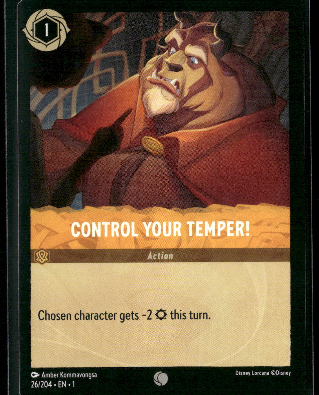 The First Chapter #26/204 Control Your Temper!