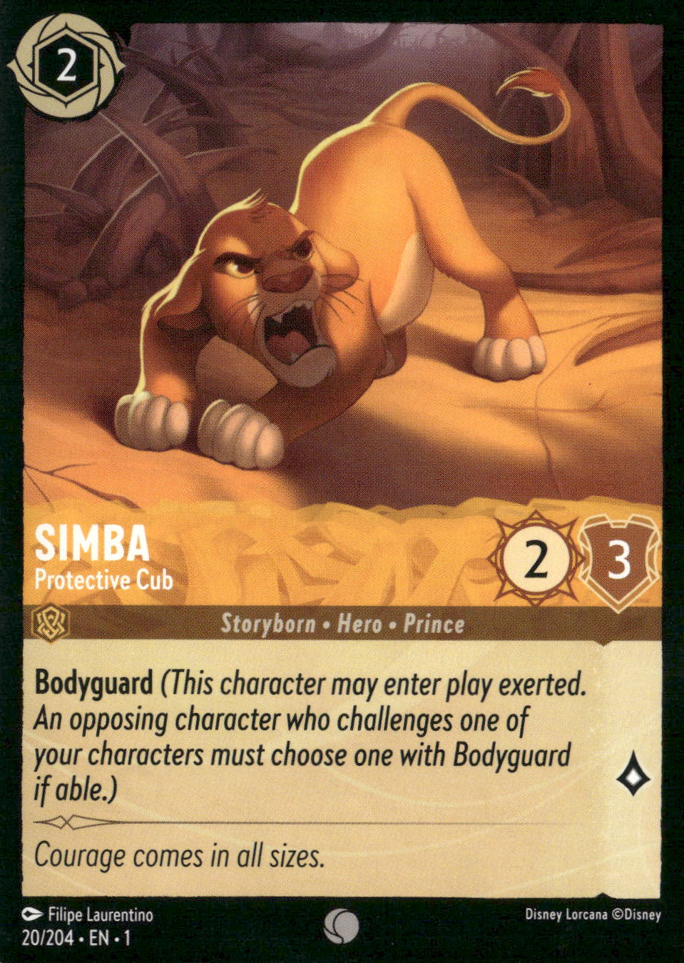 The First Chapter #20/204 Simba