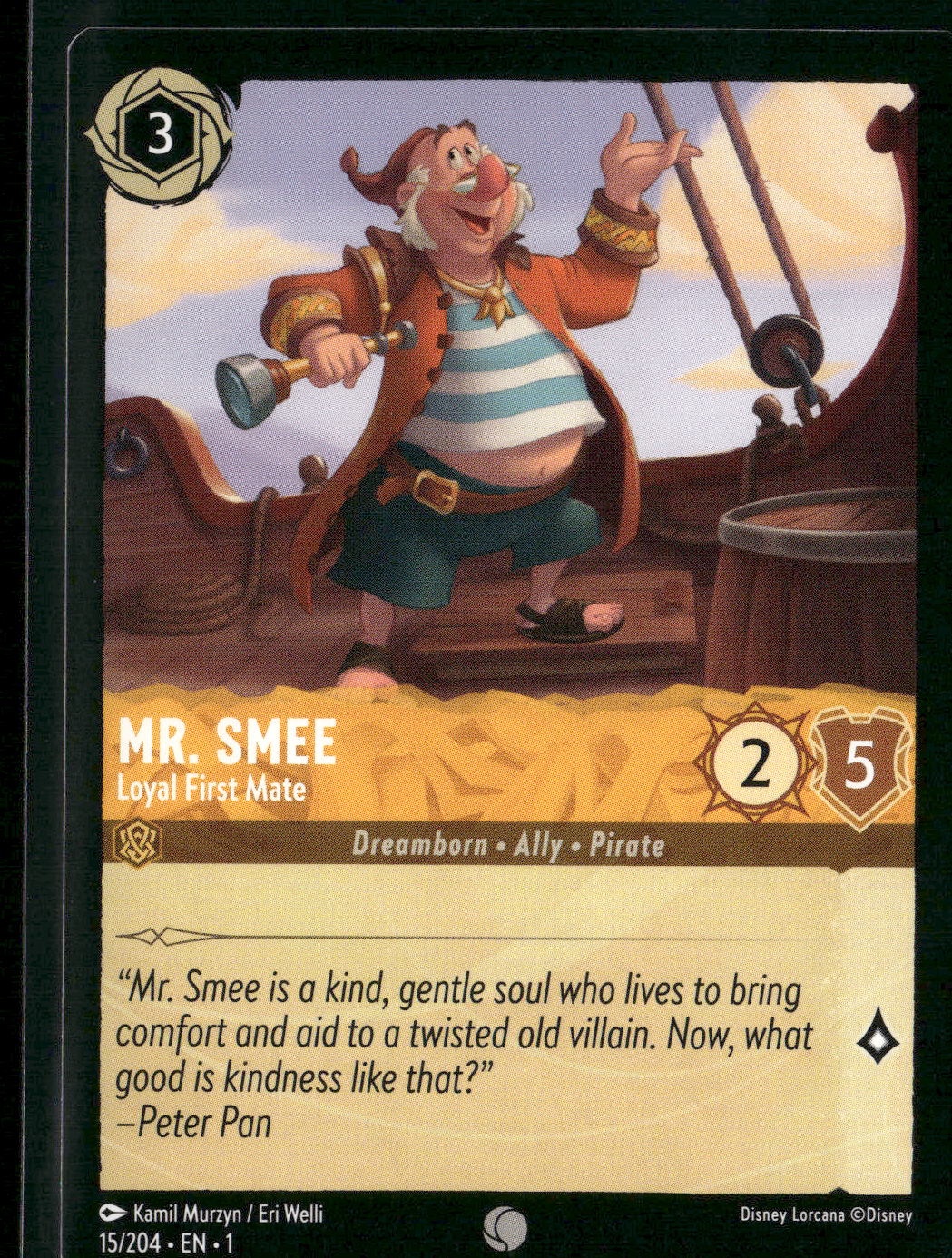 The First Chapter #15/204 Mr. Smee