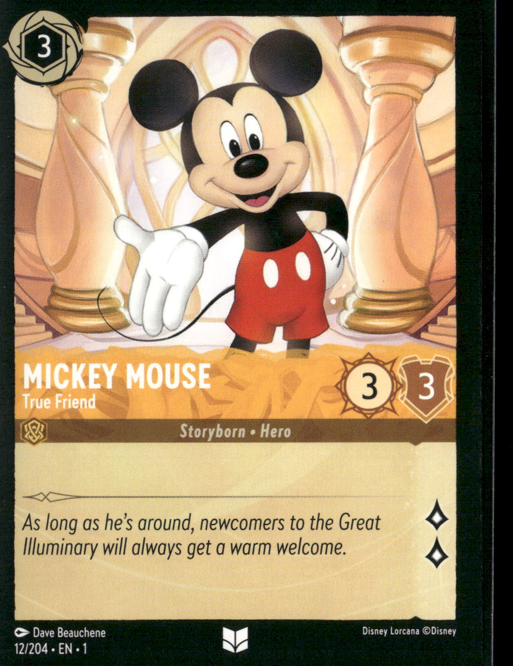 The First Chapter #12/204 Mickey Mouse