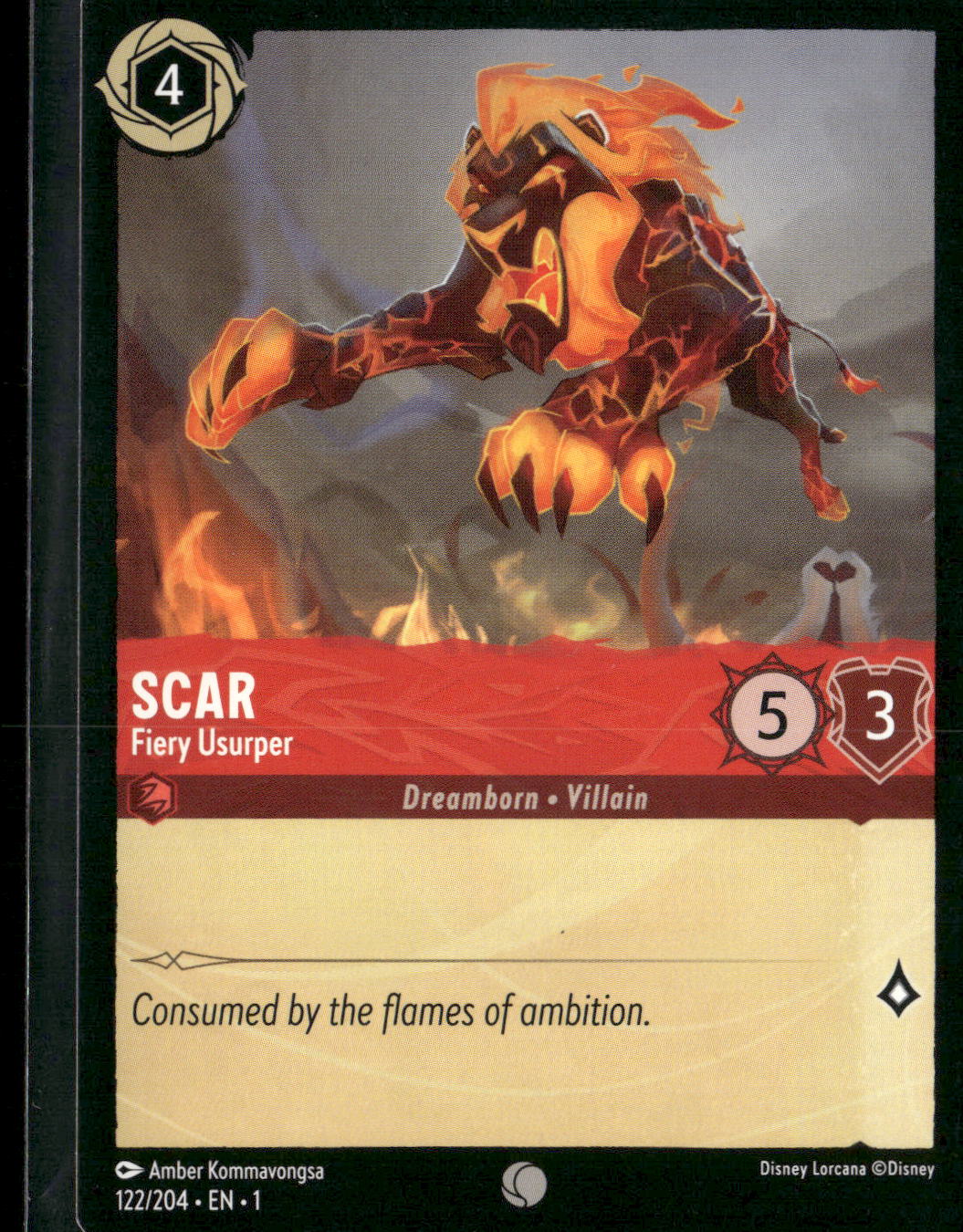 The First Chapter #122/204 Scar