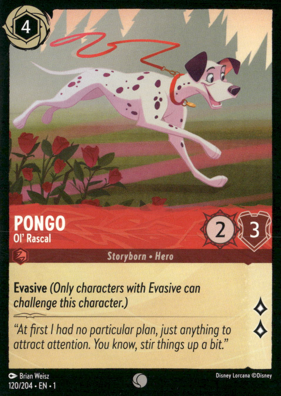 The First Chapter #120/204 Pongo