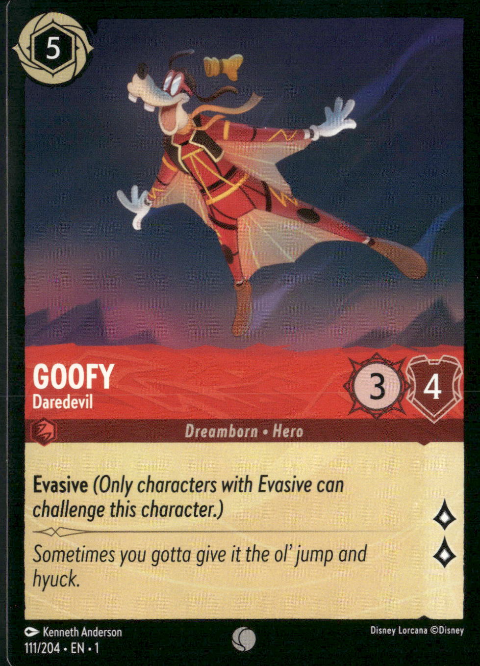 The First Chapter #111/204 Goofy