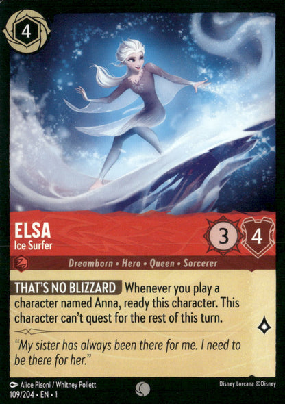 The First Chapter #109/204 Elsa