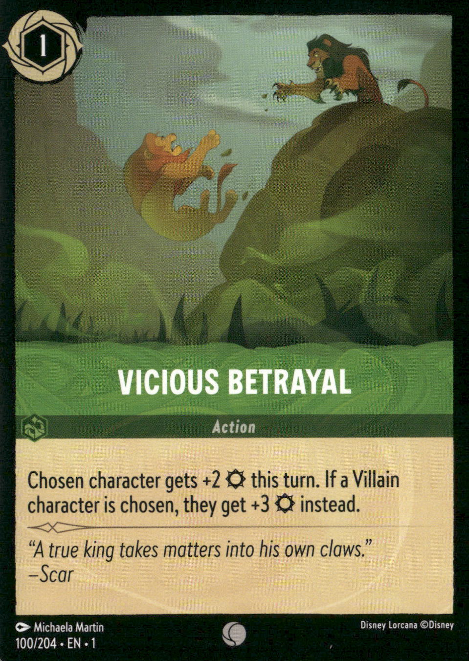 The First Chapter #100/204 Vicious Betrayal