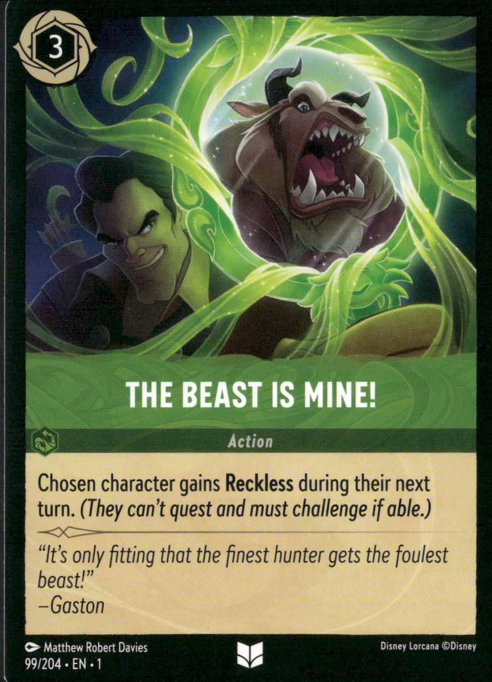 The First Chapter #99/204 The Beast is Mine!