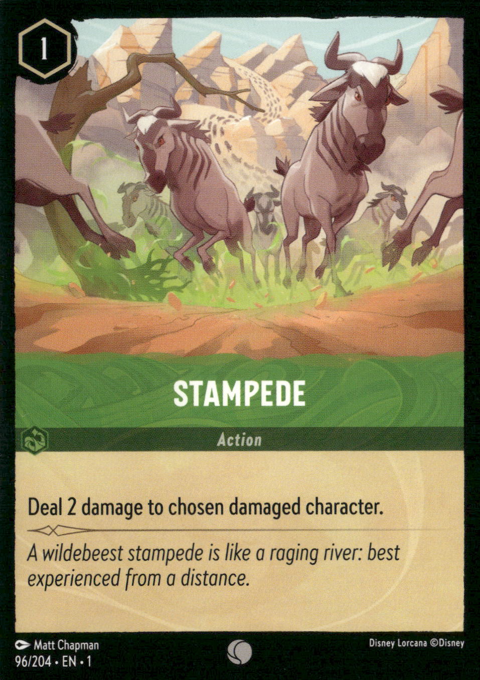The First Chapter #96/204 Stampede