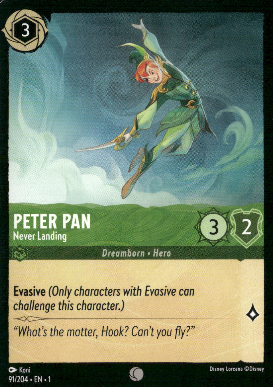 The First Chapter #91/204 Peter Pan