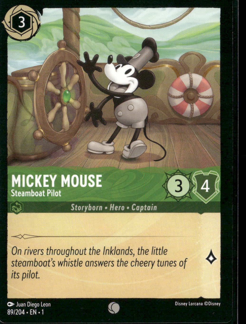 The First Chapter #89/204 Mickey Mouse