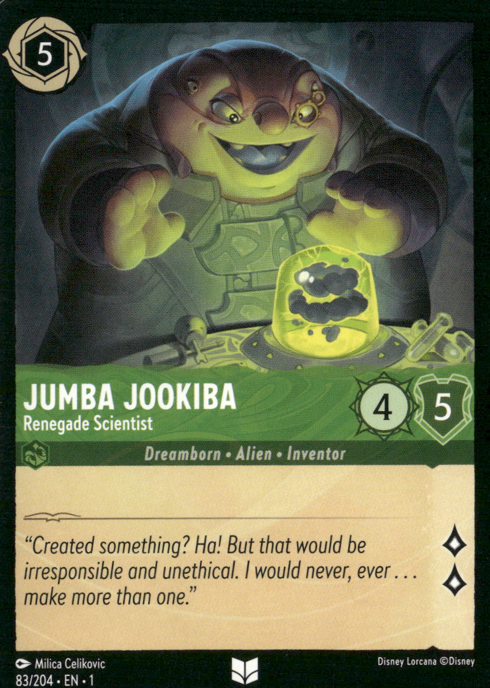 The First Chapter #83/204 Jumba Jookiba