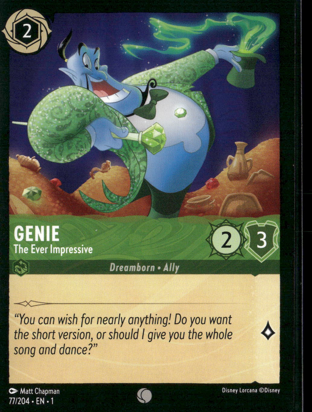The First Chapter #77/204 Genie