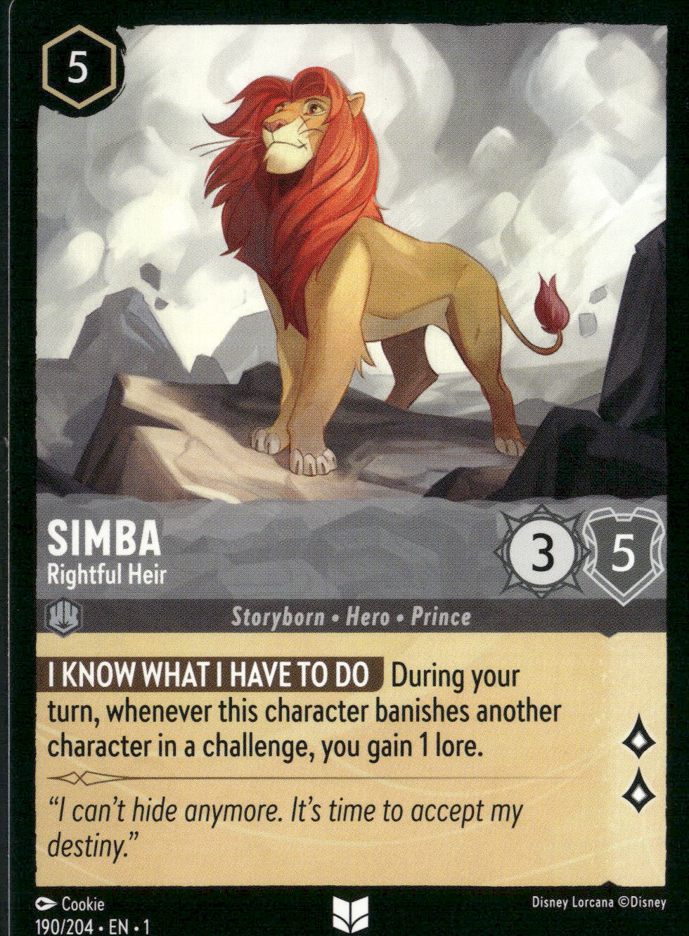 The First Chapter #190/204 Simba