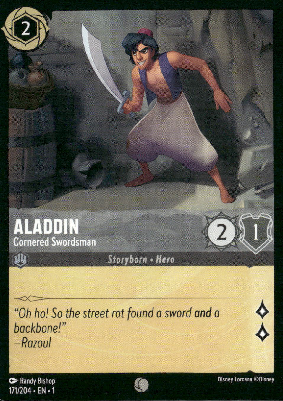 The First Chapter #171/204 Aladdin