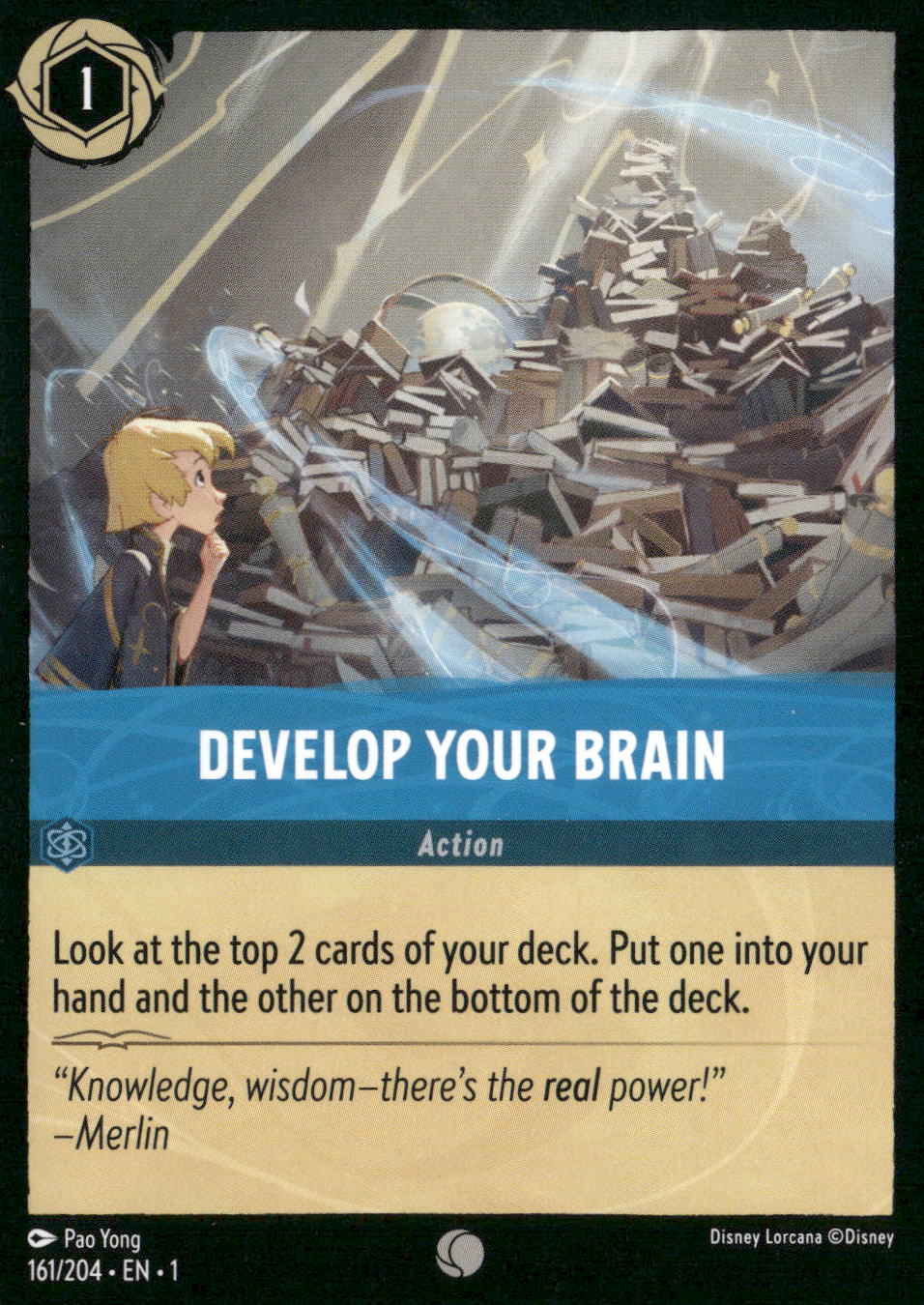 The First Chapter #161/204 Develop Your Brain