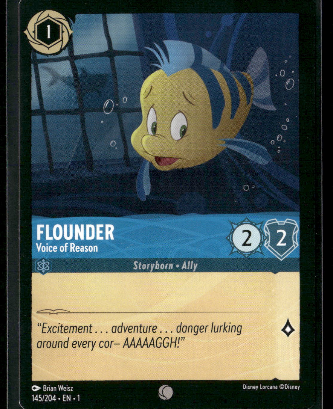 The First Chapter #145/204 Flounder