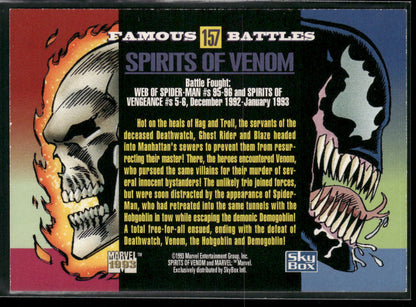 1993 SkyBox Marvel Universe #157 Spirits of Venom