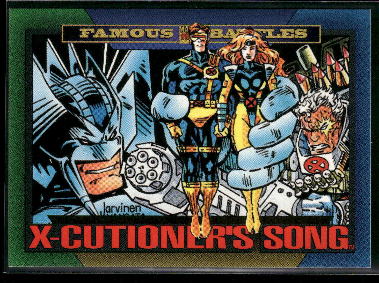 1993 SkyBox Marvel Universe #154 X-Cutioner's Song