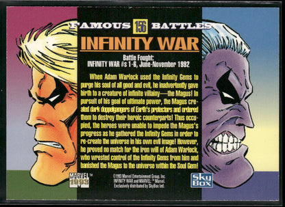 1993 SkyBox Marvel Universe #156 Infinity War