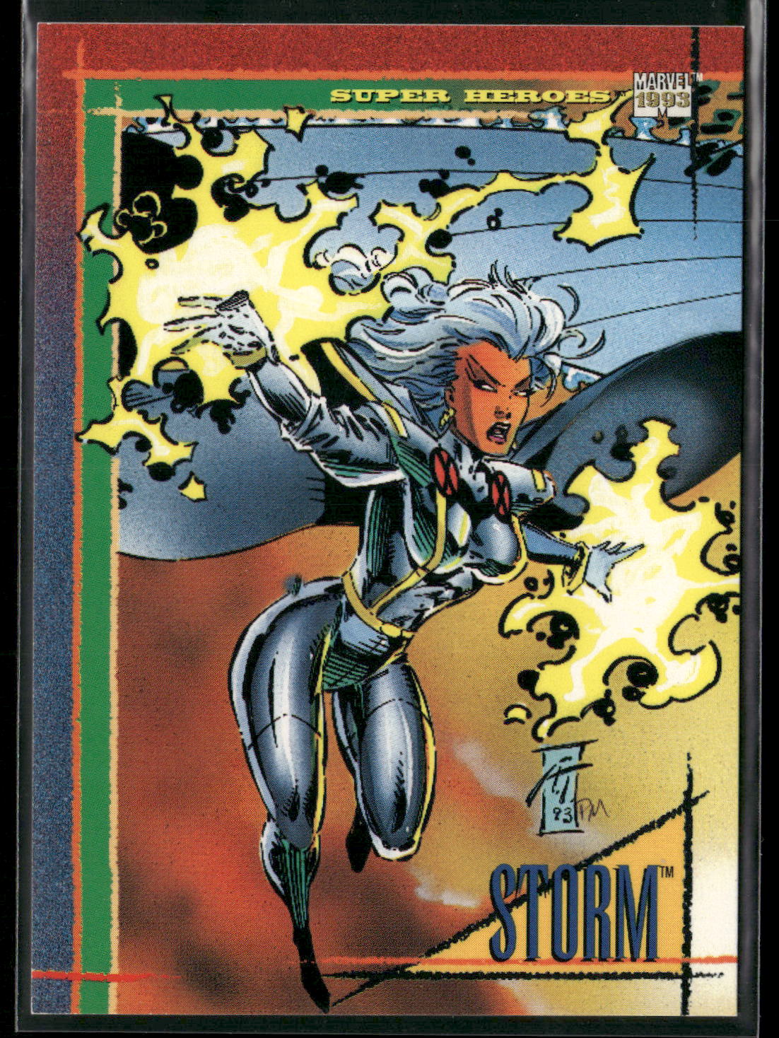 1993 SkyBox Marvel Universe #109 Storm